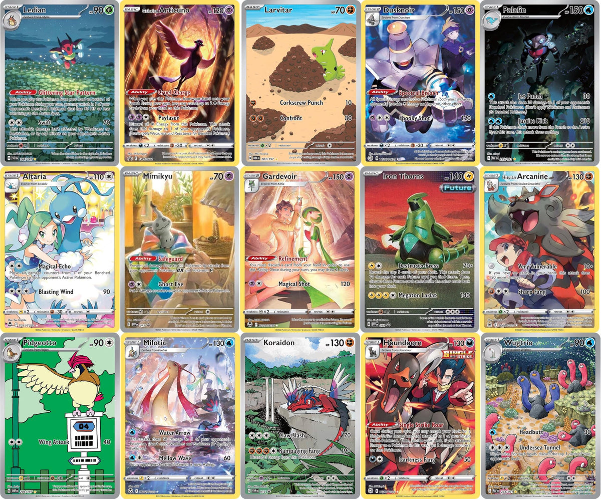 Pokémon Trainer Gallery rare holo illustration close-up, ideal for display and collection.