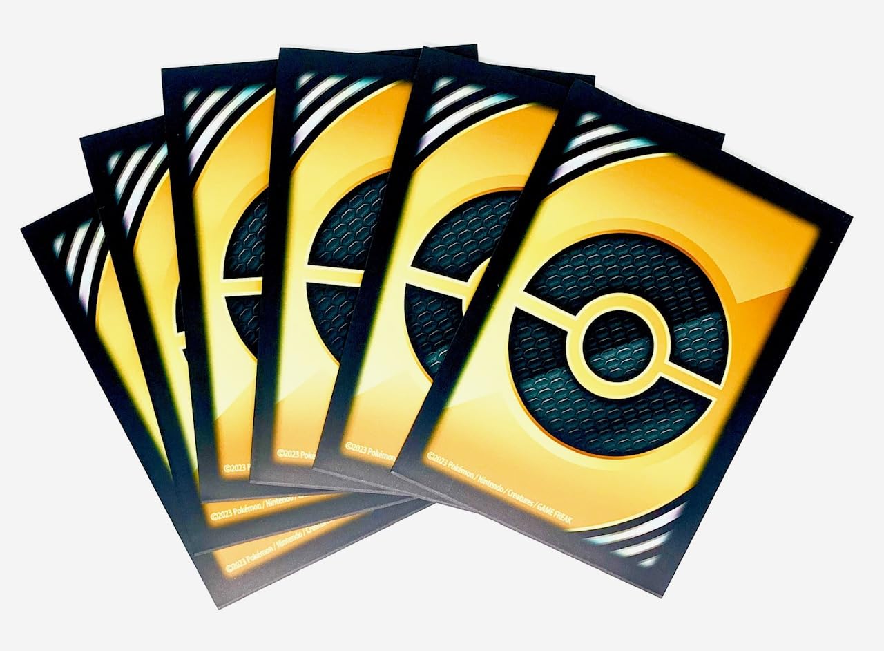 Pokémon Trainer Toolkit 2023 Arceus card sleeves protect standard-size cards while showcasing artwork.