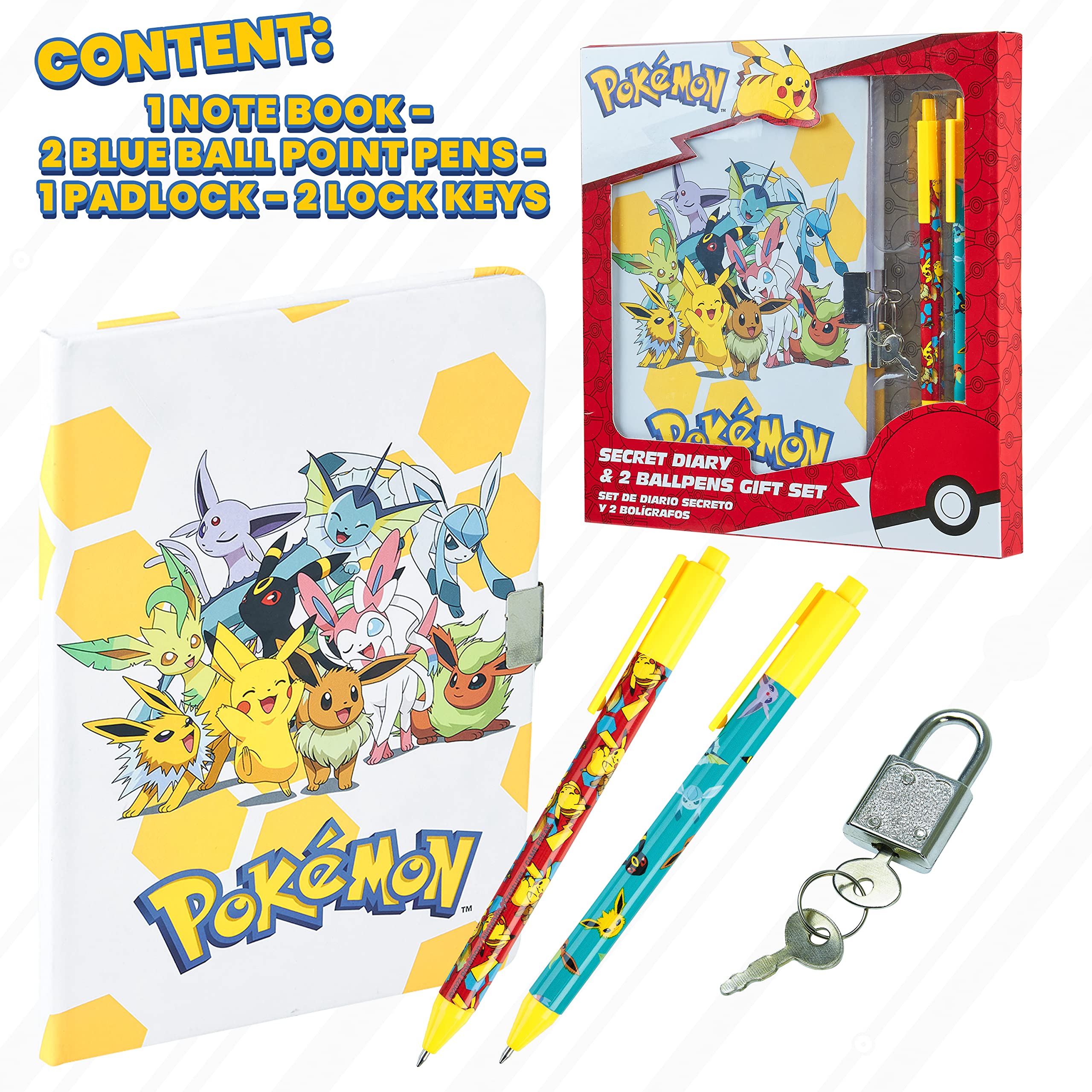 Pokémon travel journal for kids to record trips, memories, and everyday adventures.