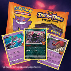 Pokémon Trick or Trade Halloween booster bundle front view shows festive packaging for collectors