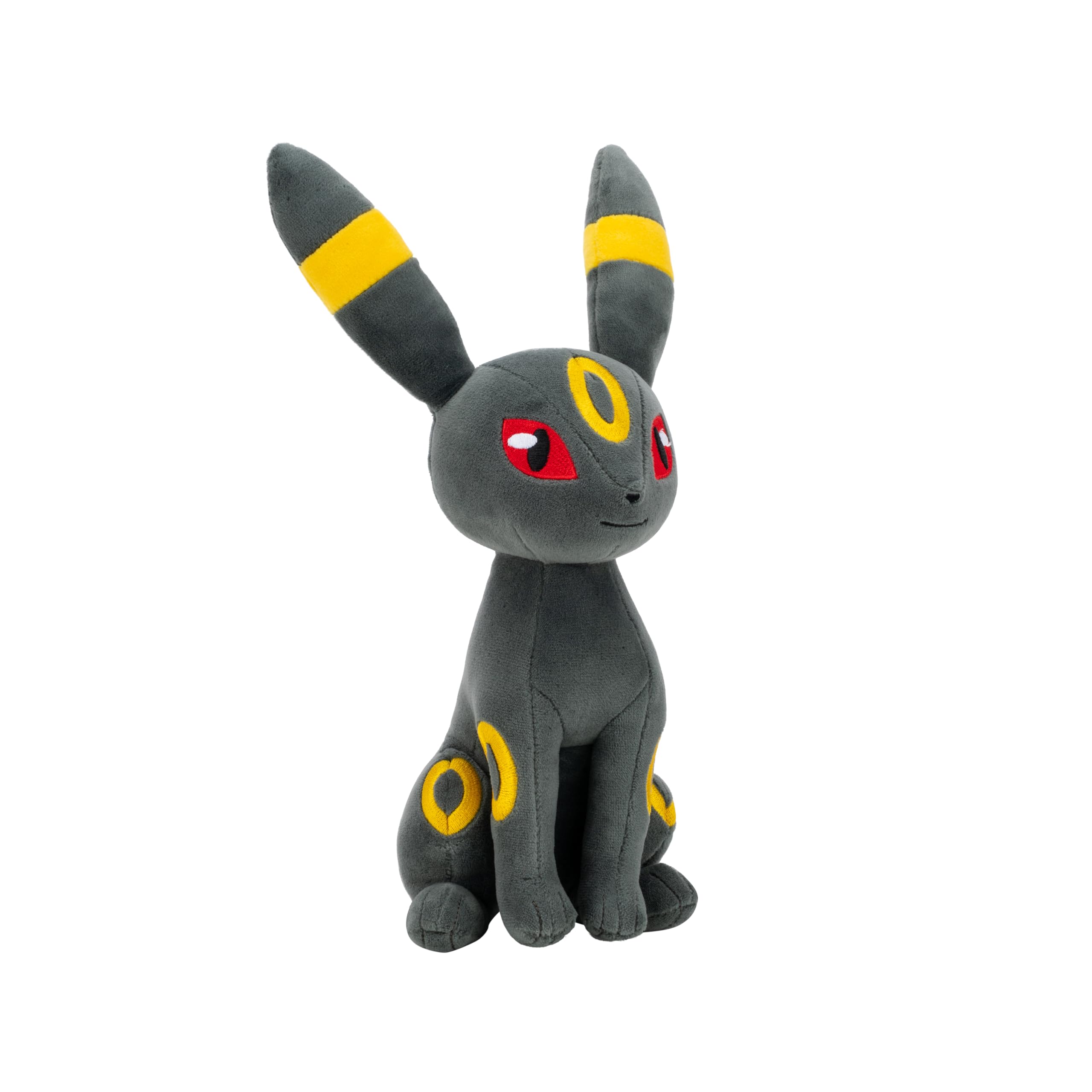 Pokemon Umbreon plush 20cm official Jazwares tag and packaging.