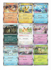 Pokemon Umbreon Sylveon Espeon 9-card Eeveelution lot ideal for completing a collection