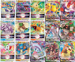Pokemon VMAX/VSTAR bundle with full-art etched designs for eye-catching display.