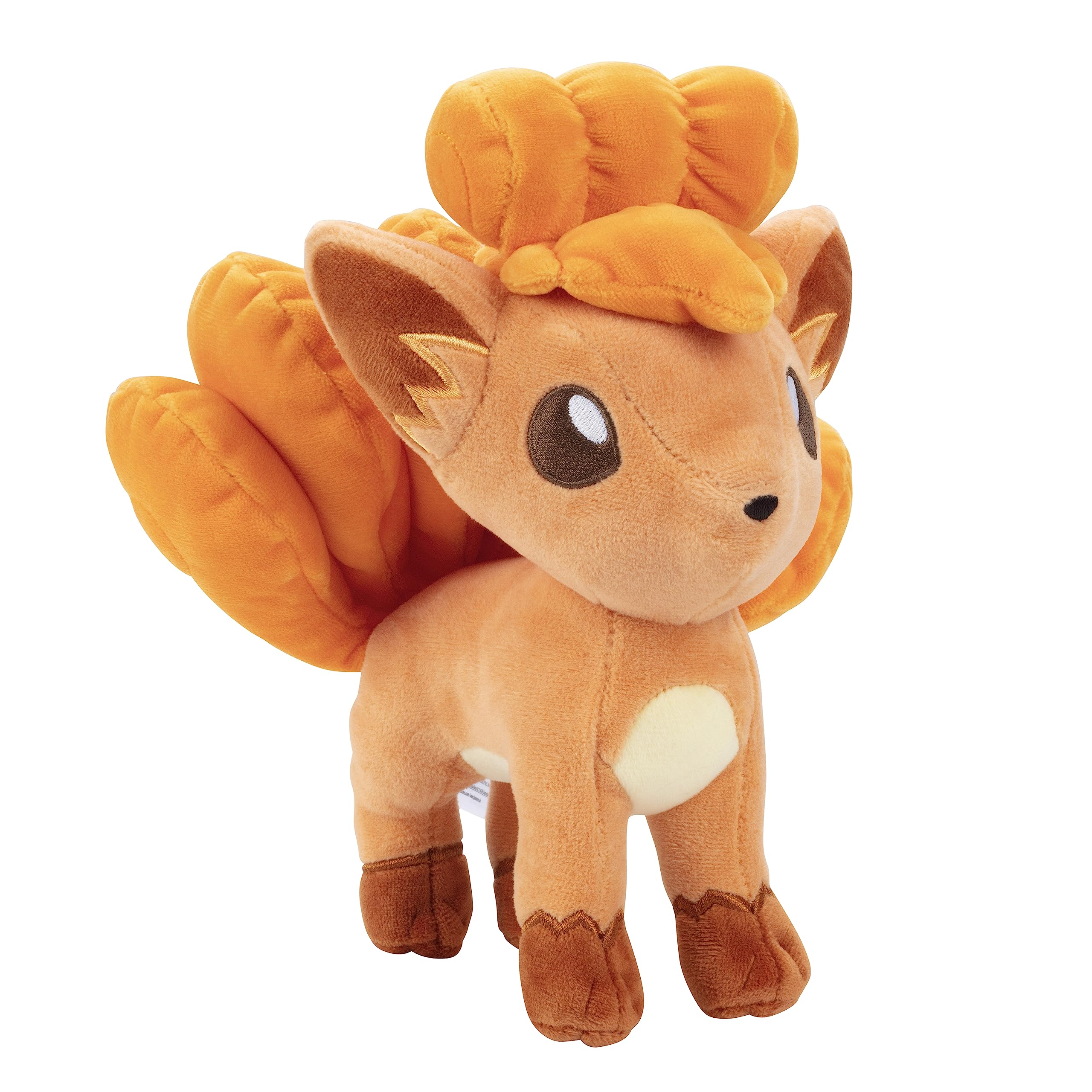 Pokémon Vulpix anime-inspired plush for fans and display.