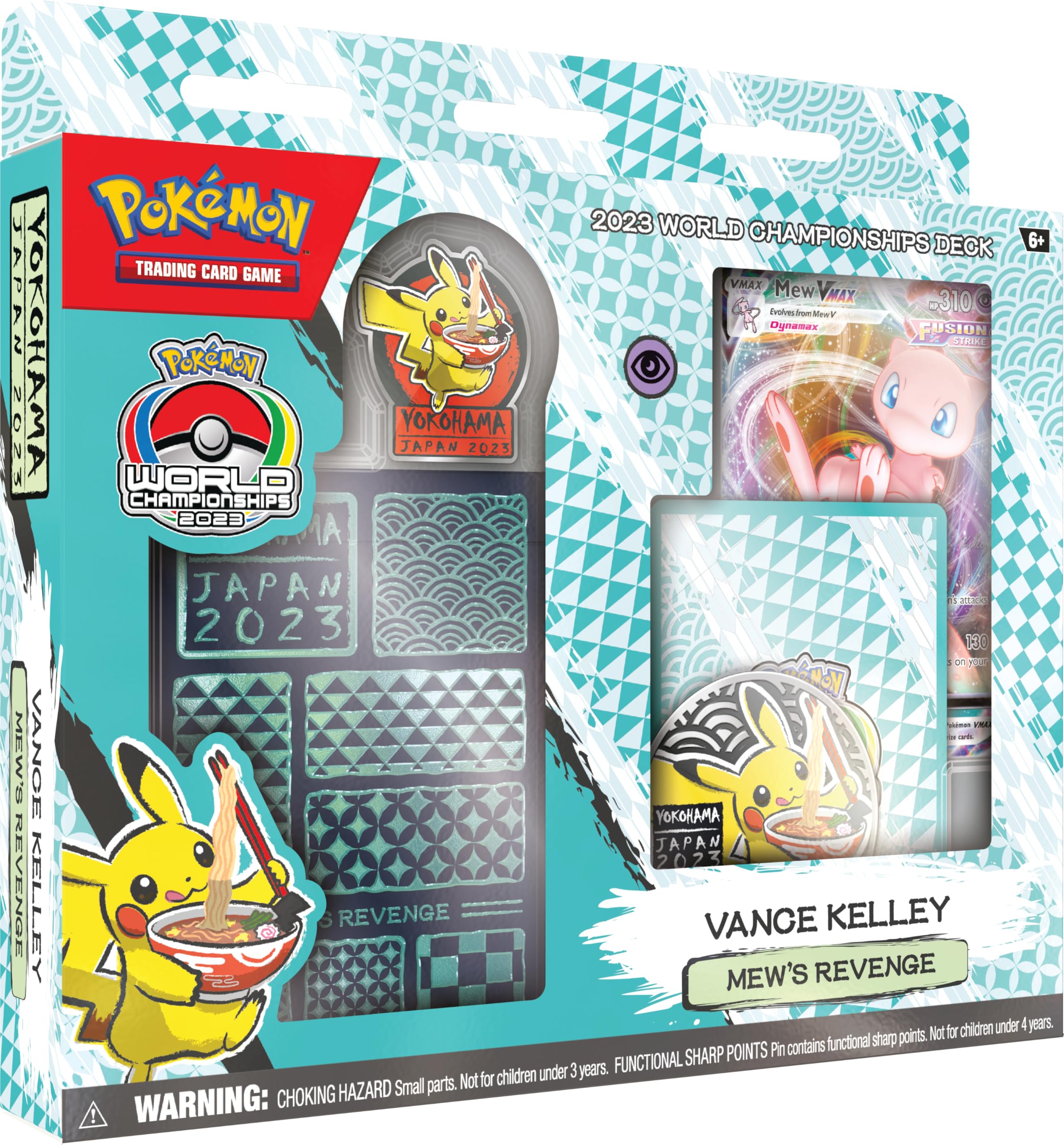 Pokémon World Championships deck by Vance Kelley—premium 60-card replica for gameplay.