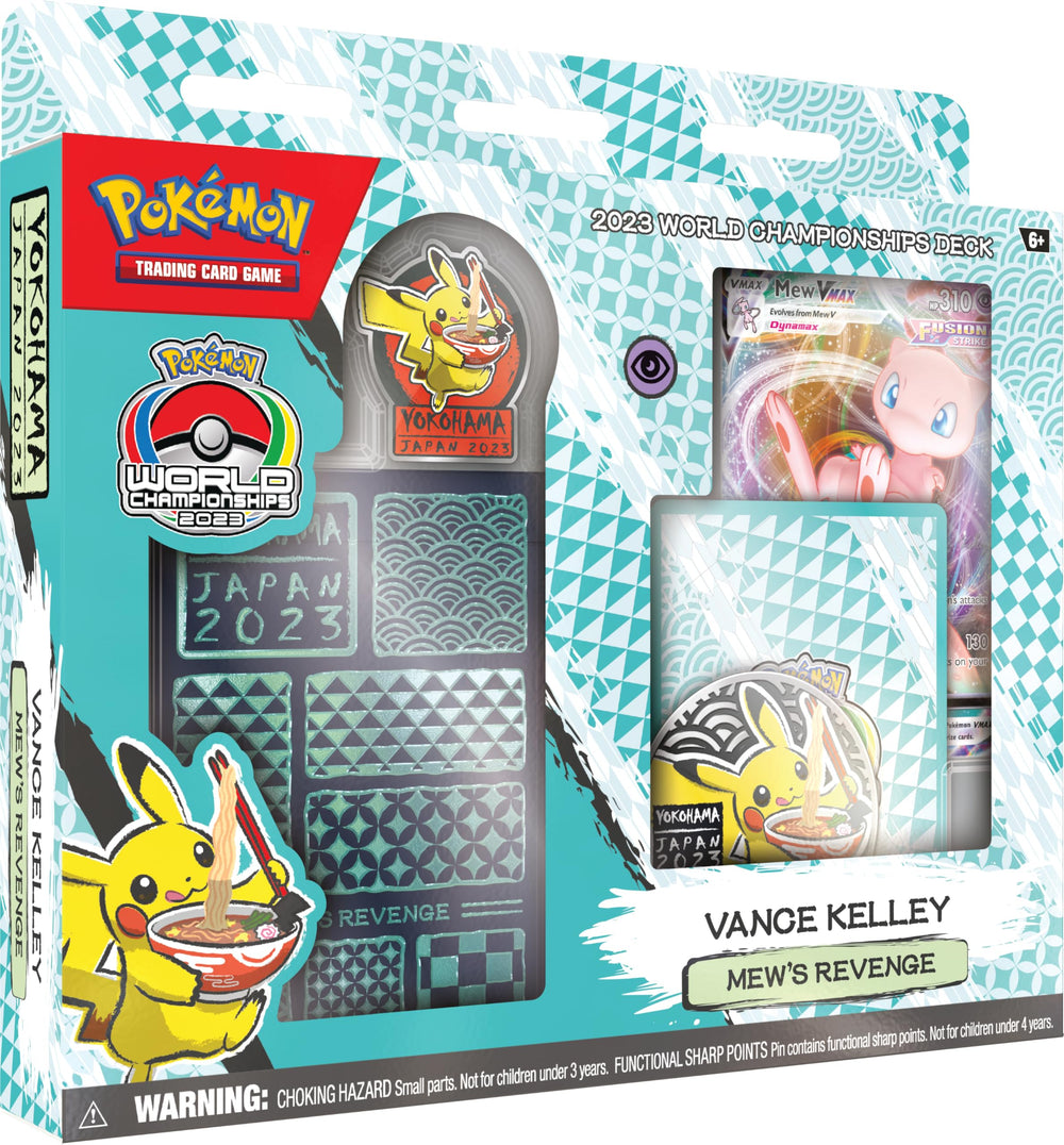 Pokémon World Championships deck by Vance Kelley—premium 60-card replica for gameplay.