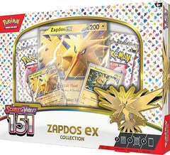Oversize Zapdos ex foil card, a standout display piece for fans.