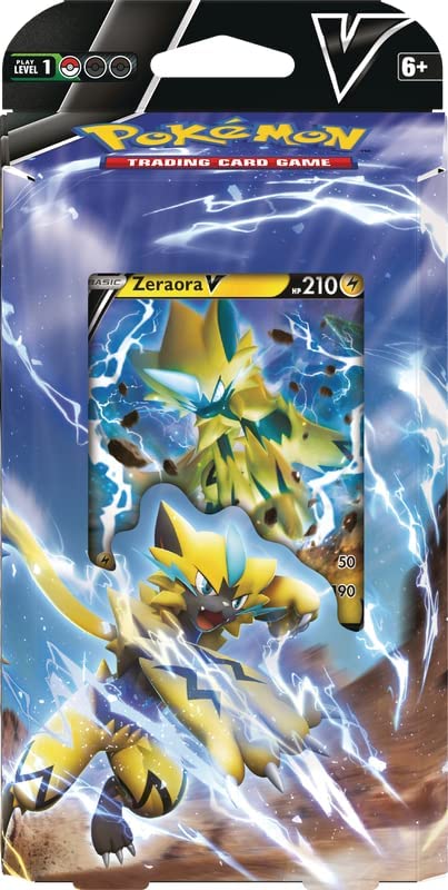 Pokemon Zeraora V Battle Deck deck box keeps cards organized during play