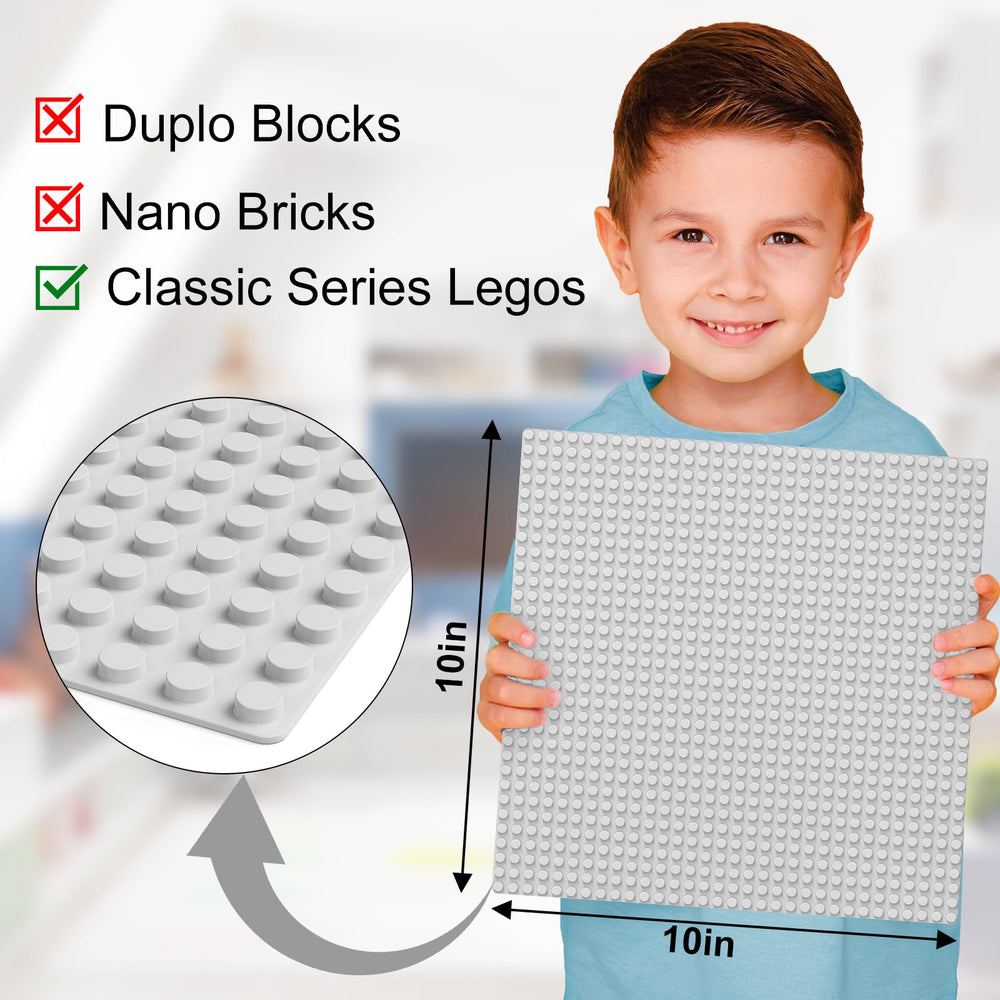 Pokiiulk adhesive-backed baseplate ideal for wall displays and secure bricks.