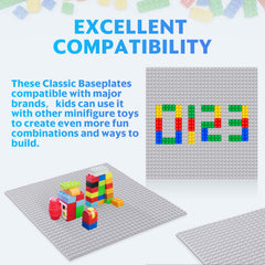 Pokiiulk baseplates offering a wide color range for creative designs