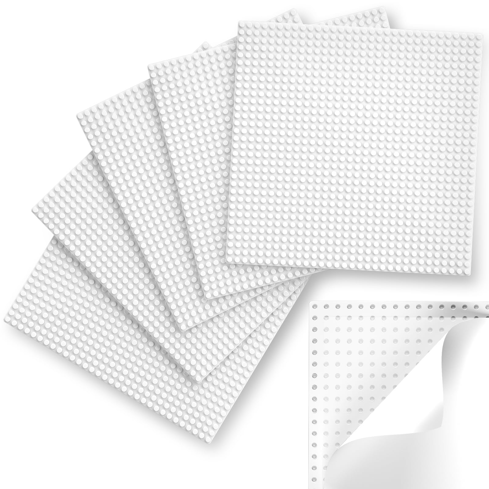 Pokiiulk classic baseplate with adhesive back for wall or table mounting.