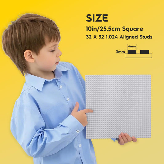 Pokiiulk baseplates provide a sturdy foundation for larger builds