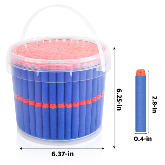 Pokiiulk Nerf-compatible darts fit Modulus for seamless play.