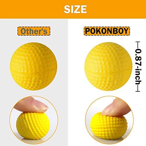 POKONBOY Apollo refill balls fit Nerf Rival Apollo blaster for quick reloads.