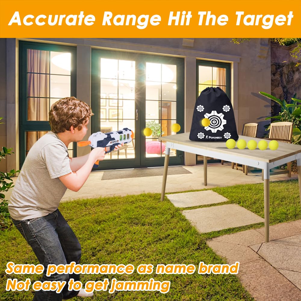 POKONBOY Artemis refill balls compatible with Nerf Rival Artemis.