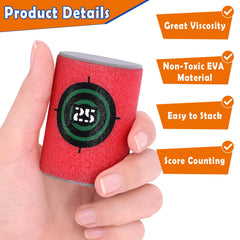 POKONBOY backyard Nerf party setup enables quick rounds and family fun.