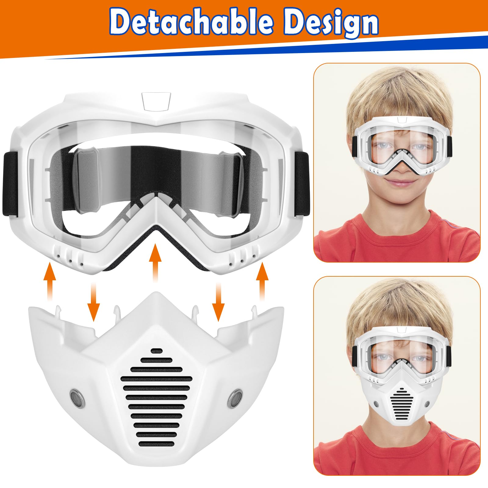POKONBOY compatible with Nerf Rival blasters such as Apollo, Zeus, Khaos, Atlas, Artemis.