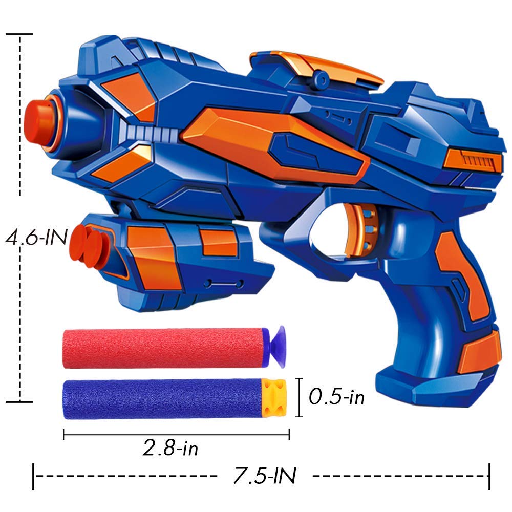 POKONBOY foam dart refill set with 120 pieces for extended games.