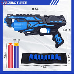 POKONBOY foam darts refill set with 80 pieces for extended shooting fun.