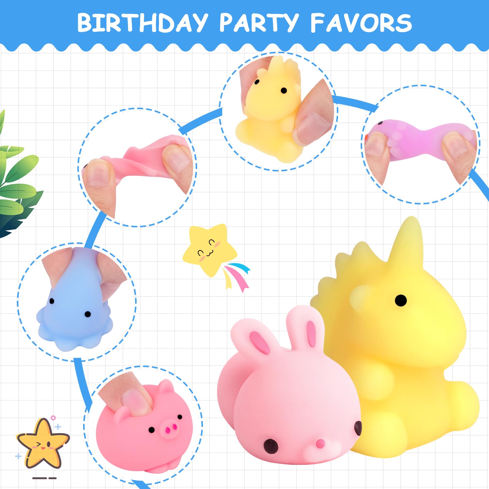 POKONBOY squishies cat claw, playful shape boosts imagination during playtime.