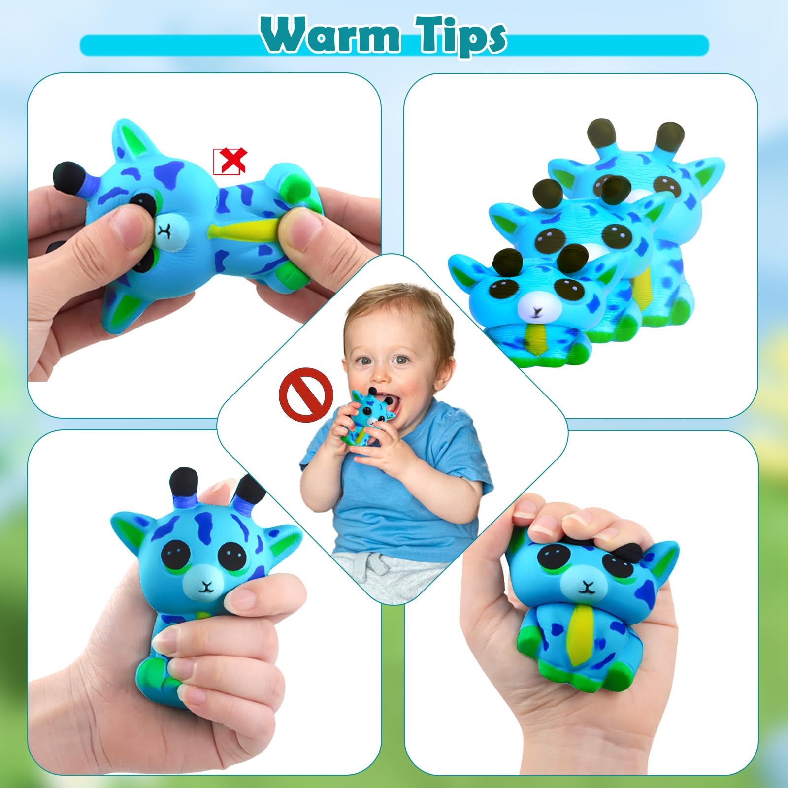 POKONBOY elephant squishy: soothing texture for fidgeting.