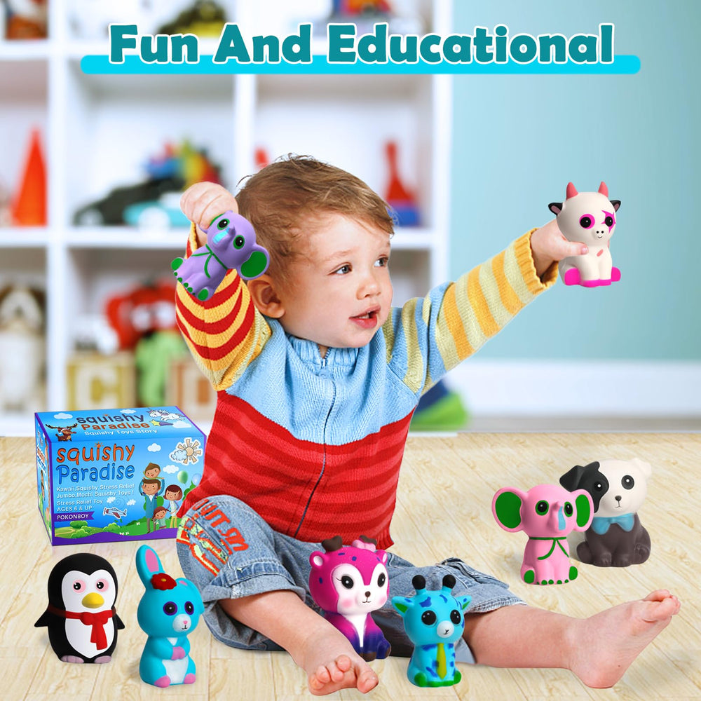 POKONBOY penguin squishy: compact sensory toy for focus.