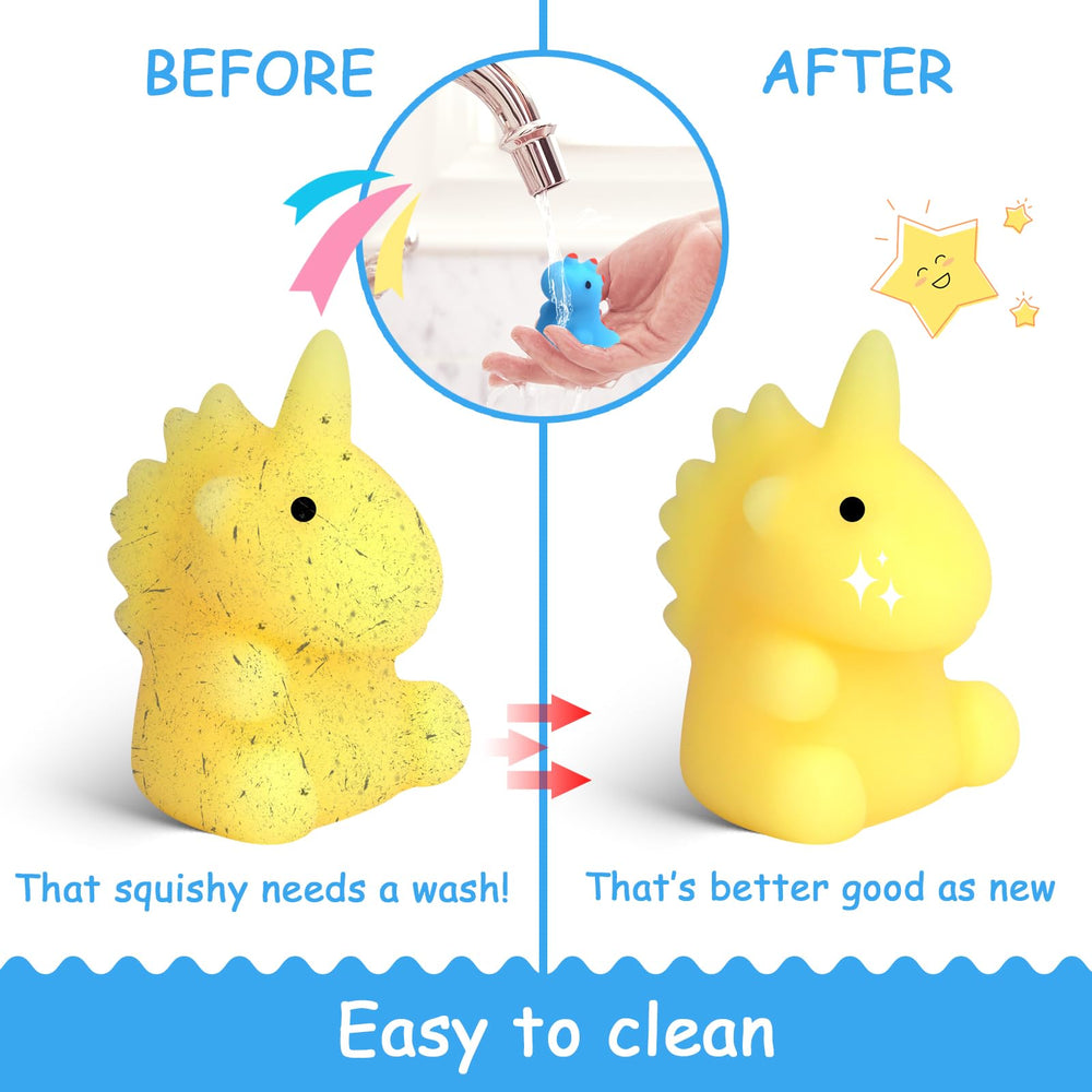 POKONBOY squishies seal, vibrant colors, easy-to-clean toy for classroom fun.