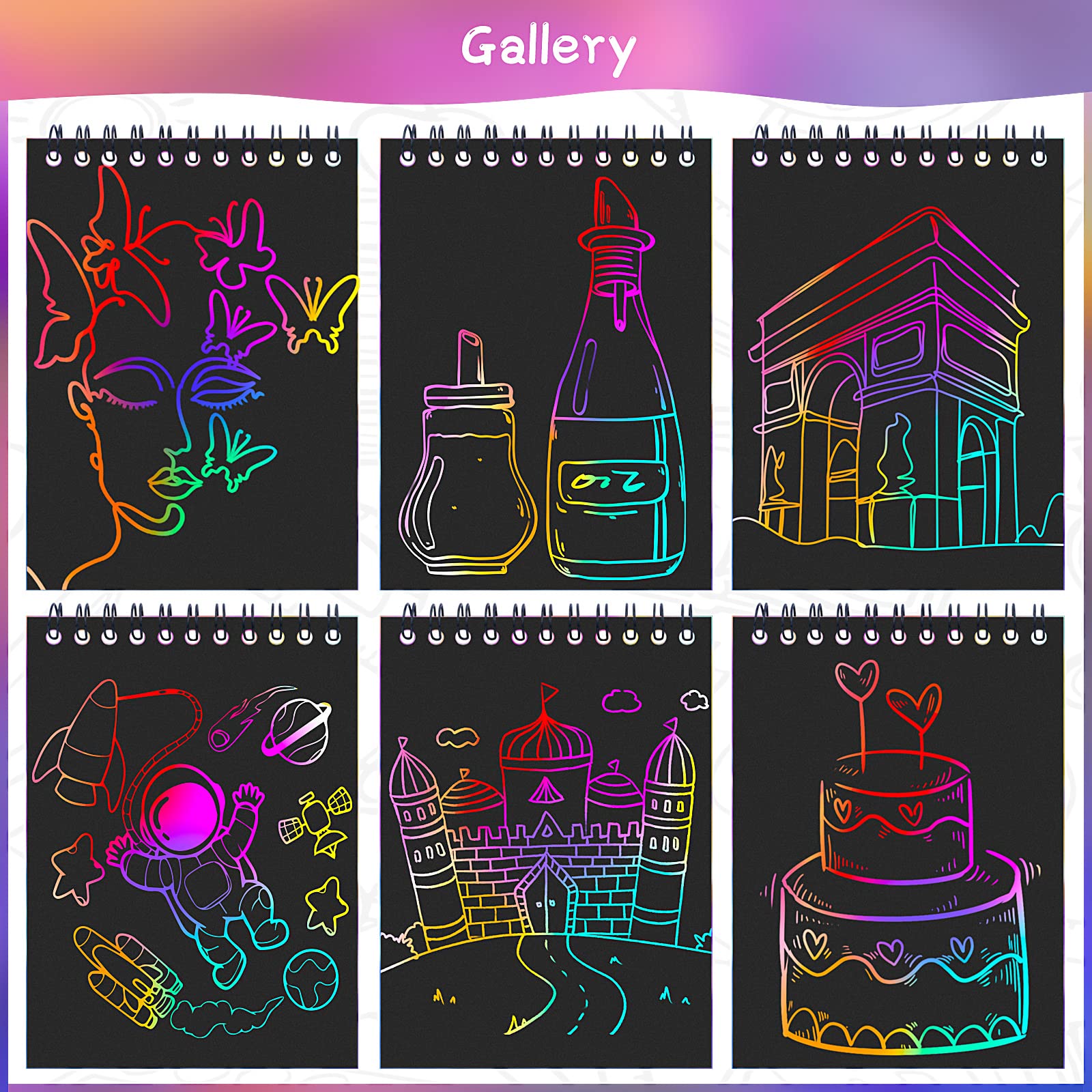 Pokonboy wooden stylus and scratch paper set ready for creative play.