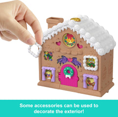 Polly Pocket Advent Calendar large present opens to reveal accessories
