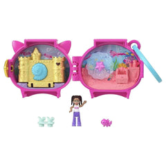 Polly Pocket Ajolotl Compact exterior sparks portable imaginative play.