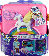 Polly Pocket beach and boardwalk area sparks storytelling and social play.