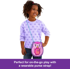 Polly Pocket garden swing and see-saw add interactive fun.