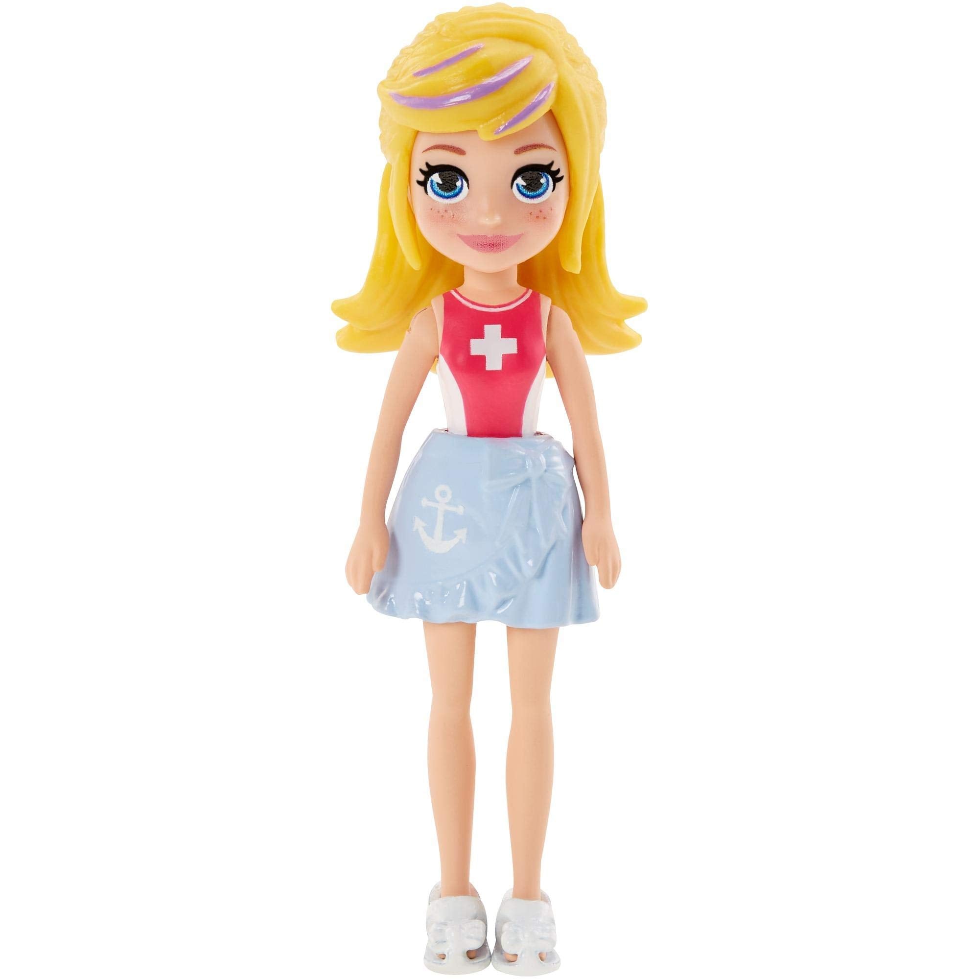 Polly Pocket Impulse Doll front view, ideal for imaginative play and display.