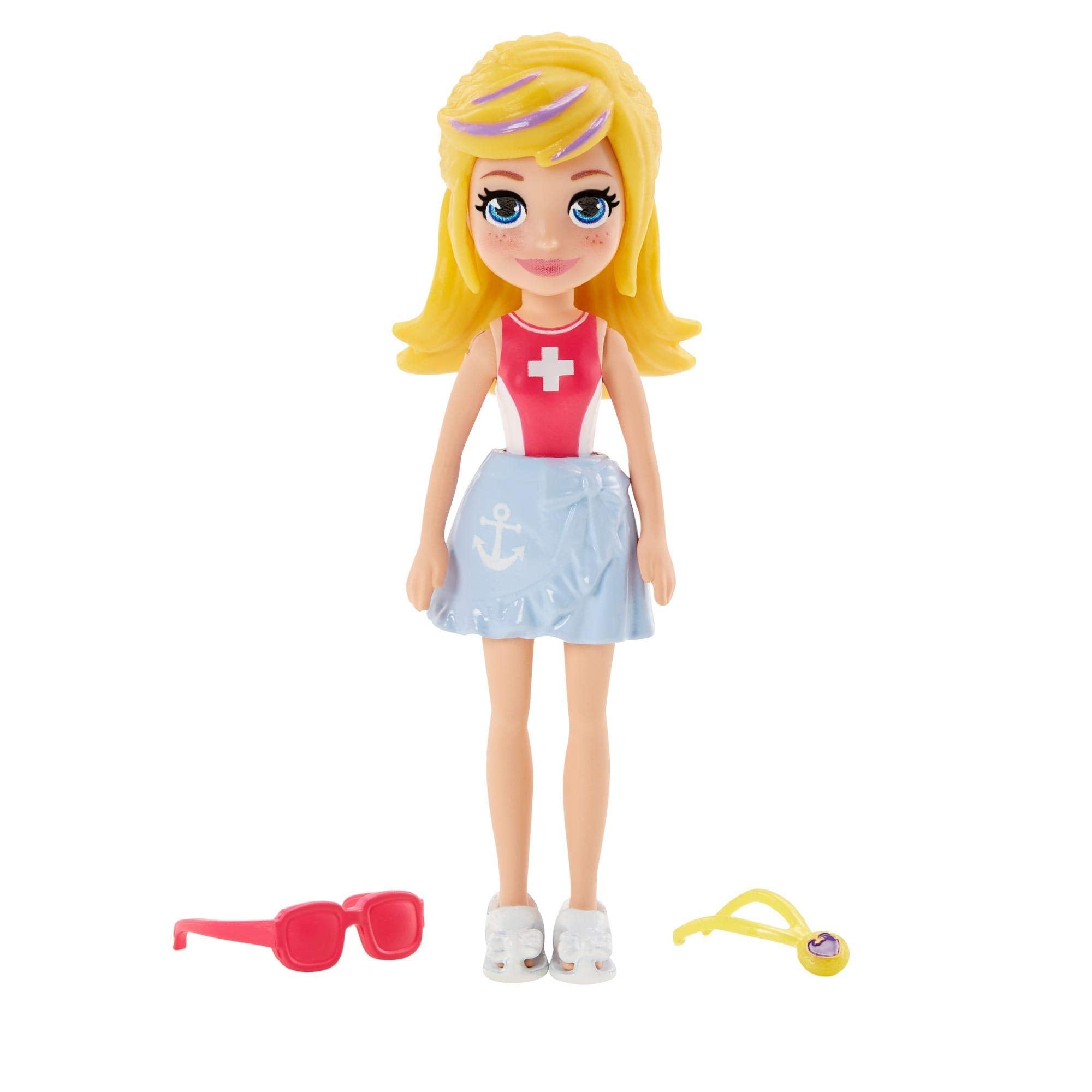 Polly Pocket Impulse Doll packaging view, ready for gift-giving and unboxing excitement.
