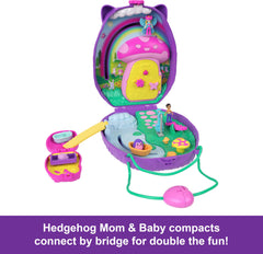 Polly Pocket two micro dolls and pets with 16 accessories spark stories.