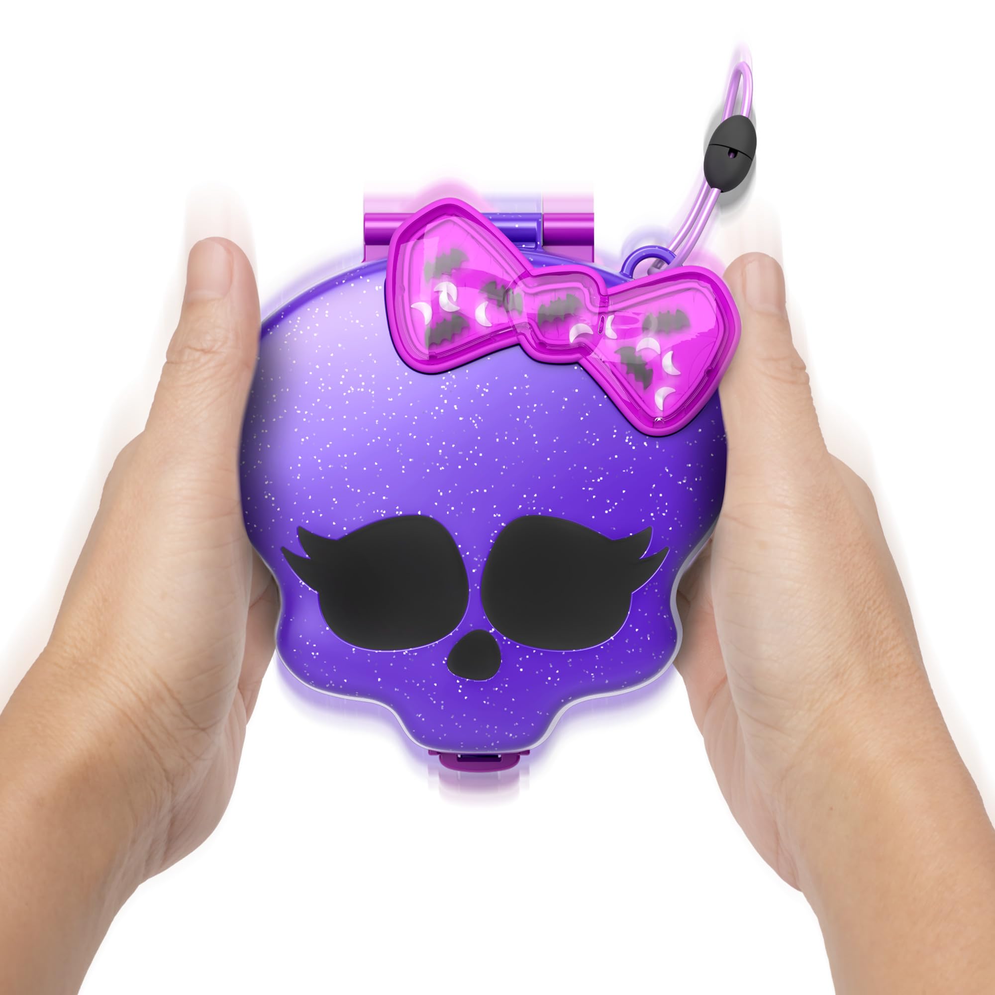 Polly Pocket Monster High mini skatepark for tiny character tricks.