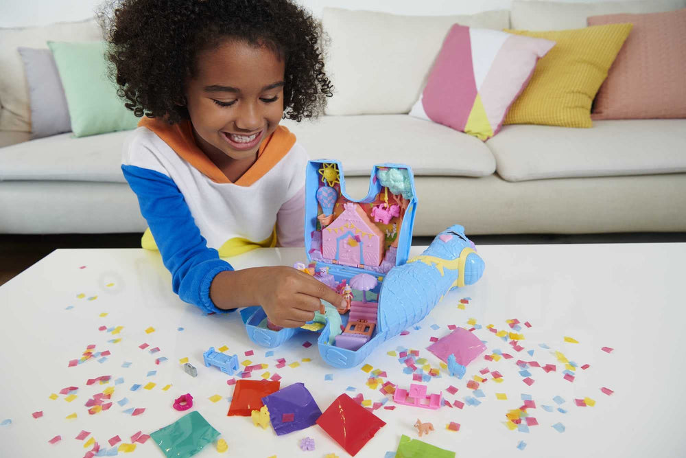 Polly Pocket Pajama Party confetti tassel release adds magic to playtime
