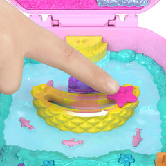 Polly Pocket Pineapple Monkey Compact pet-monkey accessory display for tiny moments.