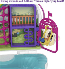 Polly Pocket Rainbow Dream rope climbing area inviting playful physical imagination.