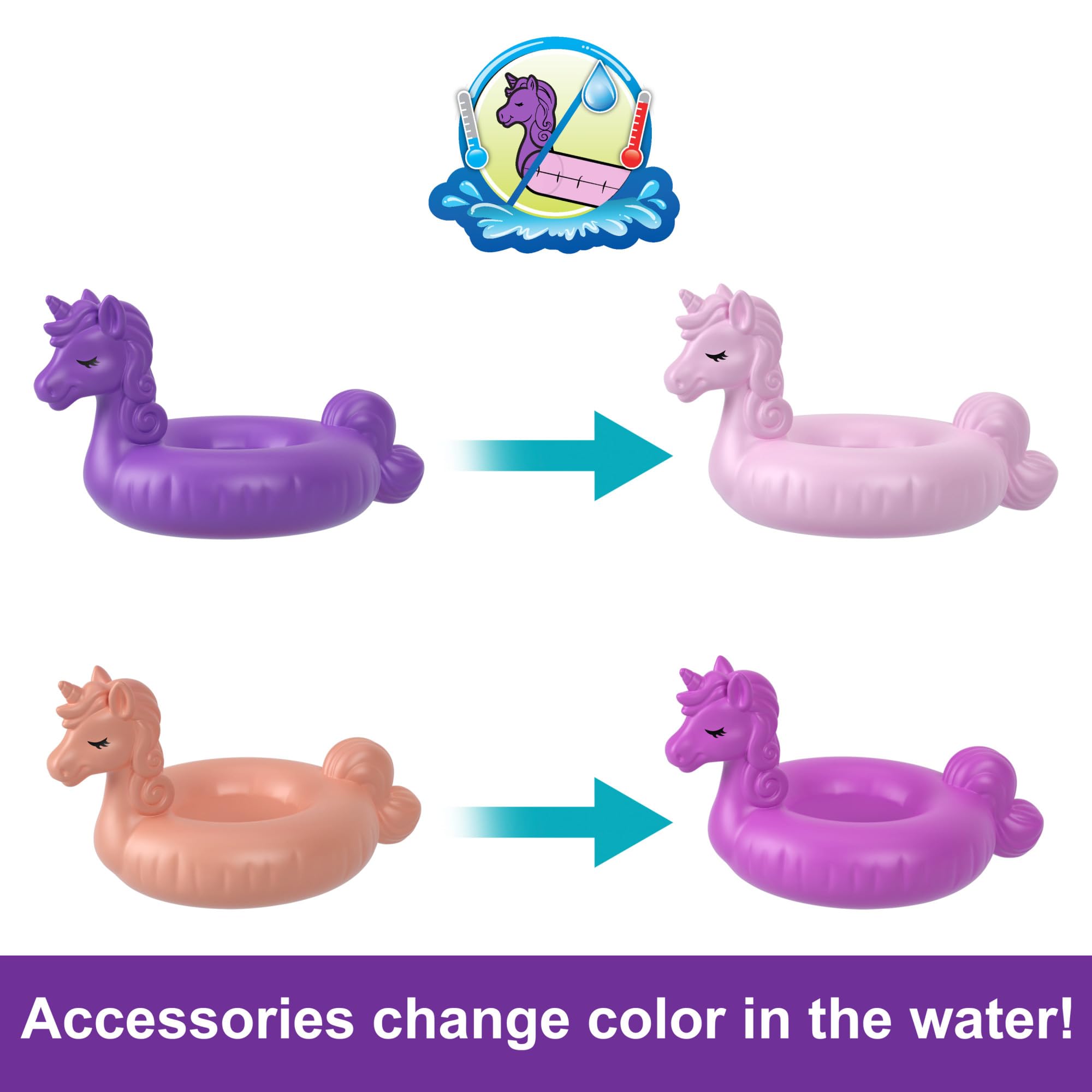 Polly Pocket Sparkle Cove micro dolls join the story in a portable set.