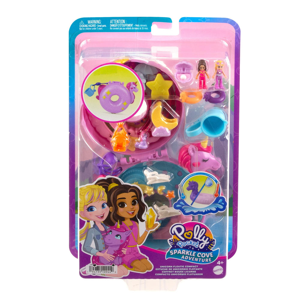 Polly Pocket Sparkle Cove pop & swap pieces enable flexible play scenes.