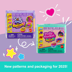 Polly Pocket Tiny Take Out Reveal accessories-pack completes the mini-collection for creative setups.