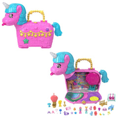 Polly Pocket Unicorn Partilandia pinata exterior, ideal party centerpiece for imaginative play.