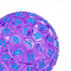 Poludie acrylic D100 die showing clarity and durability for frequent use