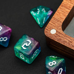 Poludie Balanced dice set supports fair gameplay through even weight distribution.