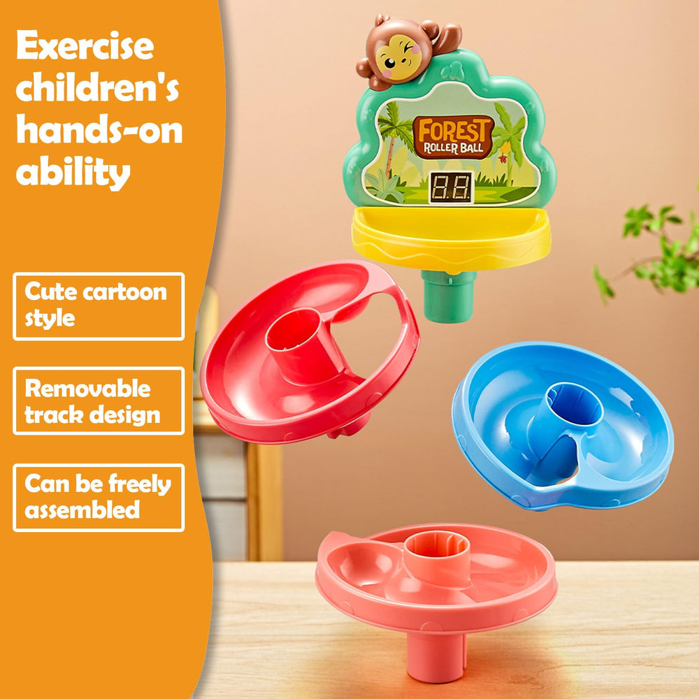 Ponilyer multi-game play setup offers varied activities for toddlers