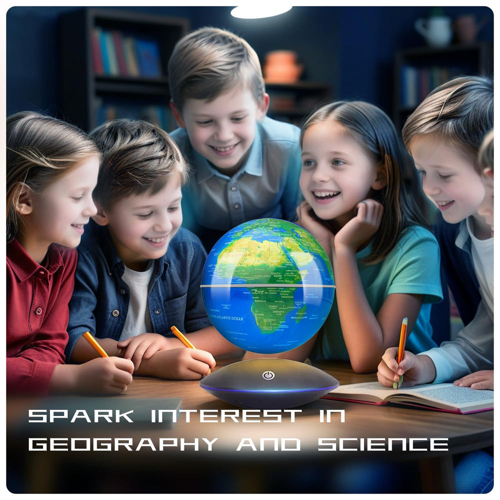 Poojaed desk decor globe light blends modern tech with everyday use.