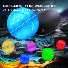 Poojaed gift globe idea suits birthdays, Father's Day, anniversaries.