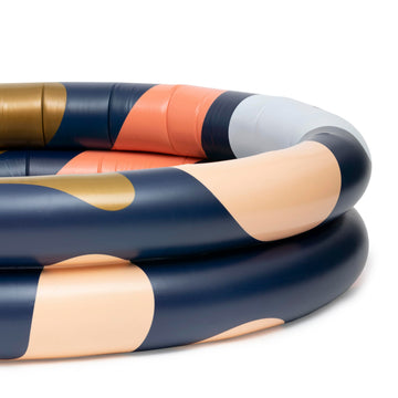 Pool Buoy 65-inch round pool offers safe, spacious family fun.