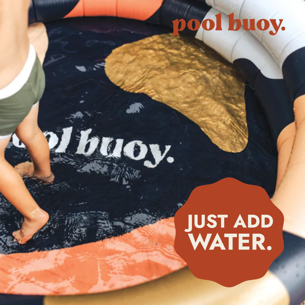 Pool Buoy durable, BPA-free materials ensure safe family fun.